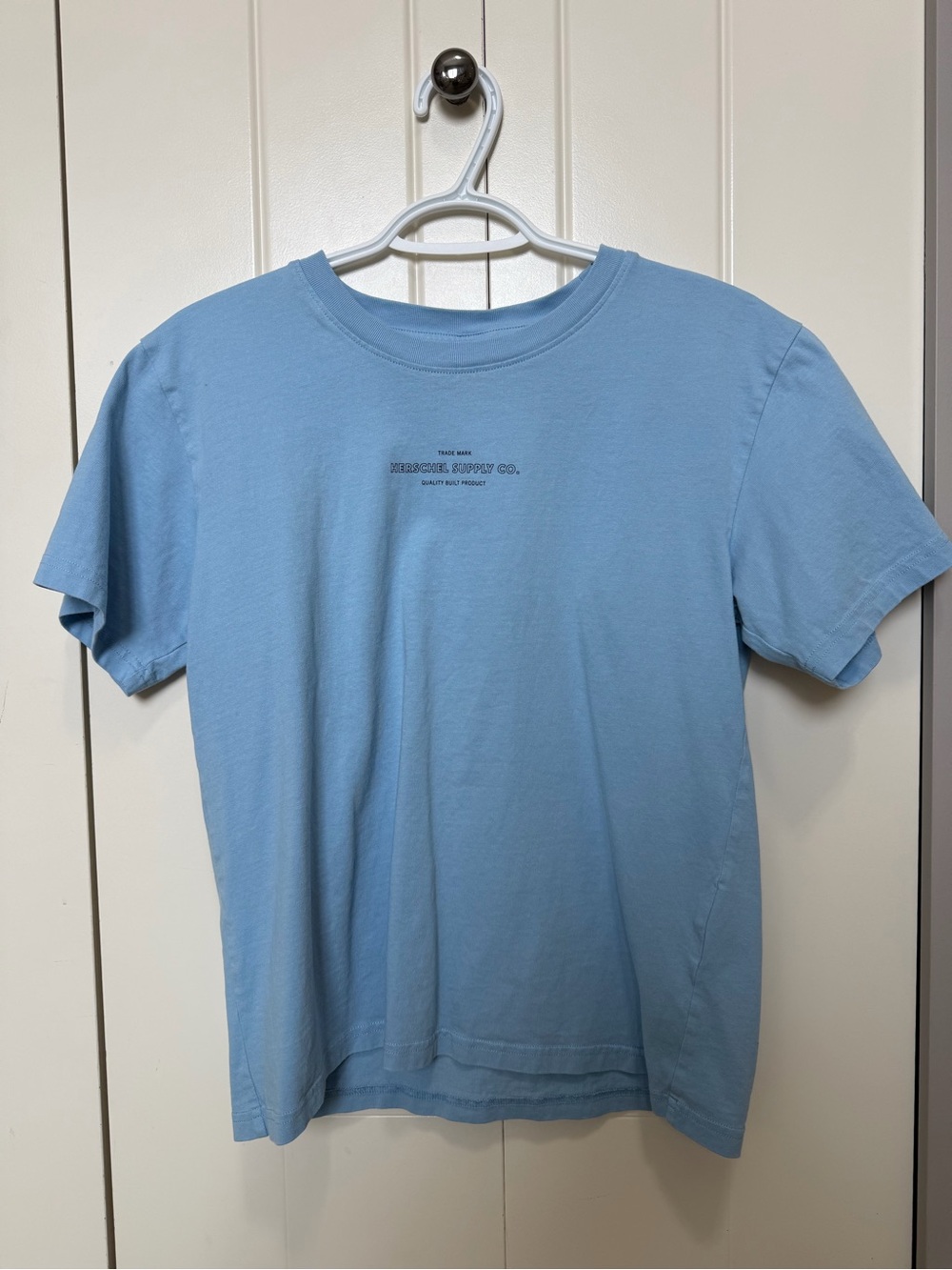 Herschel Supply Co. light blue cotton t-shirt